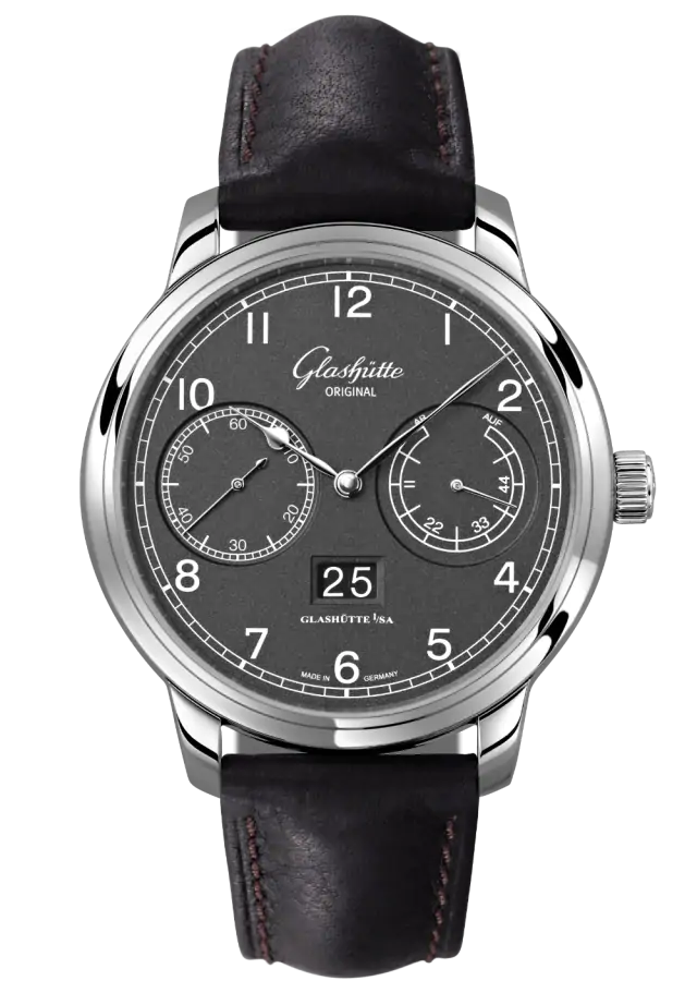 Glashutte Original Senator Observer Stainless steel Men's Watch