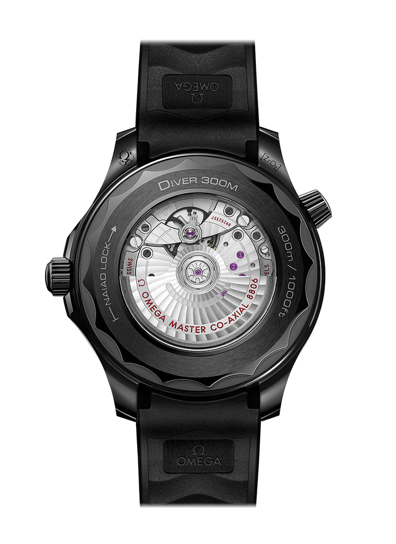Omega Seamaster Diver Co-Axial Chronometer Black ceramic Men's Watch
