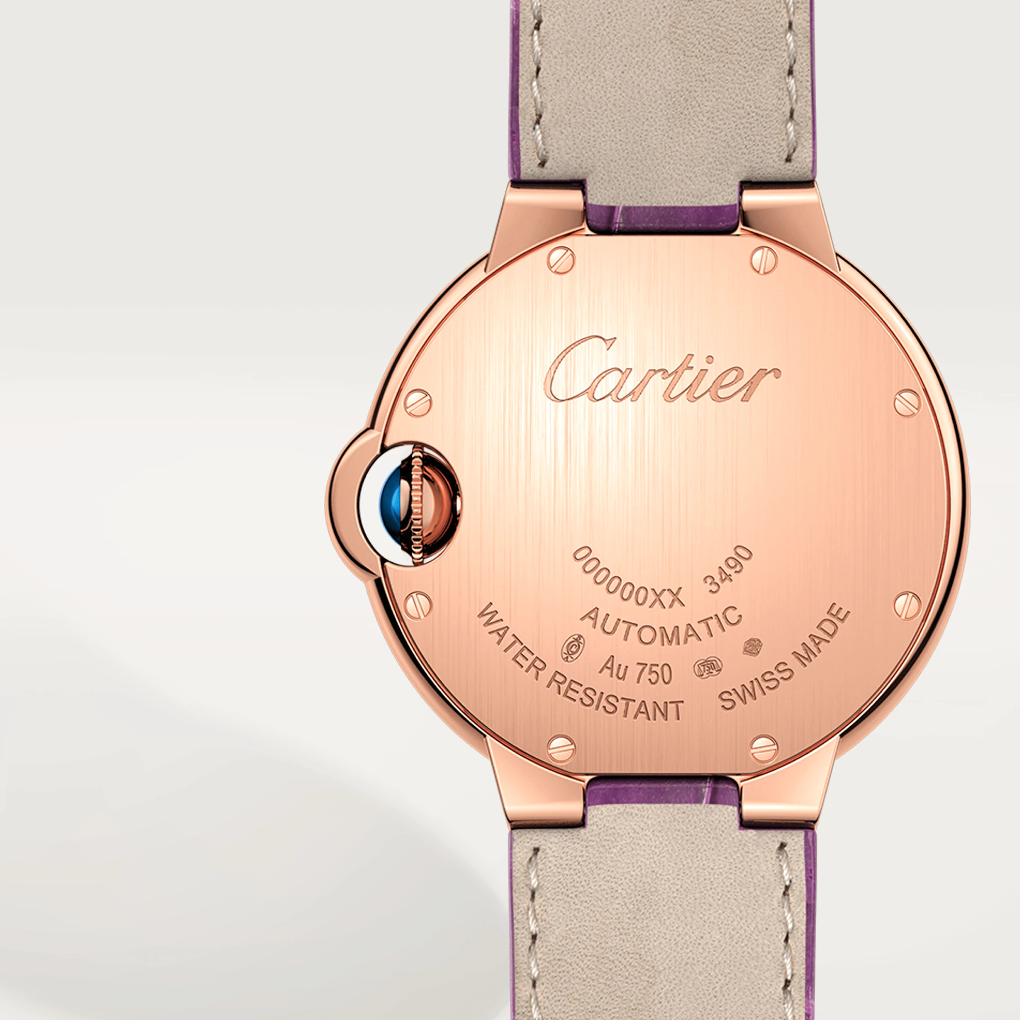 Cartier Ballon Bleu 33mm Rose Gold & Diamond Lady's Watch