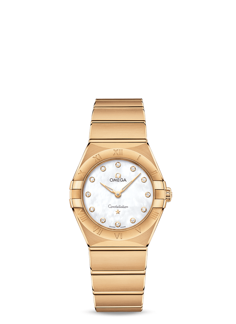 Omega Constellation Quartz 18K Yellow Gold & Diamonds Lady’s Watch