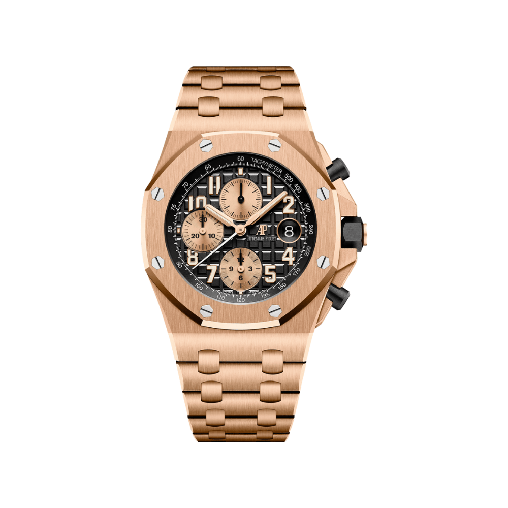 Audemars Piguet Royal Oak Offshore Selfwinding Chronograph 18K Rose Gold Men's Watch