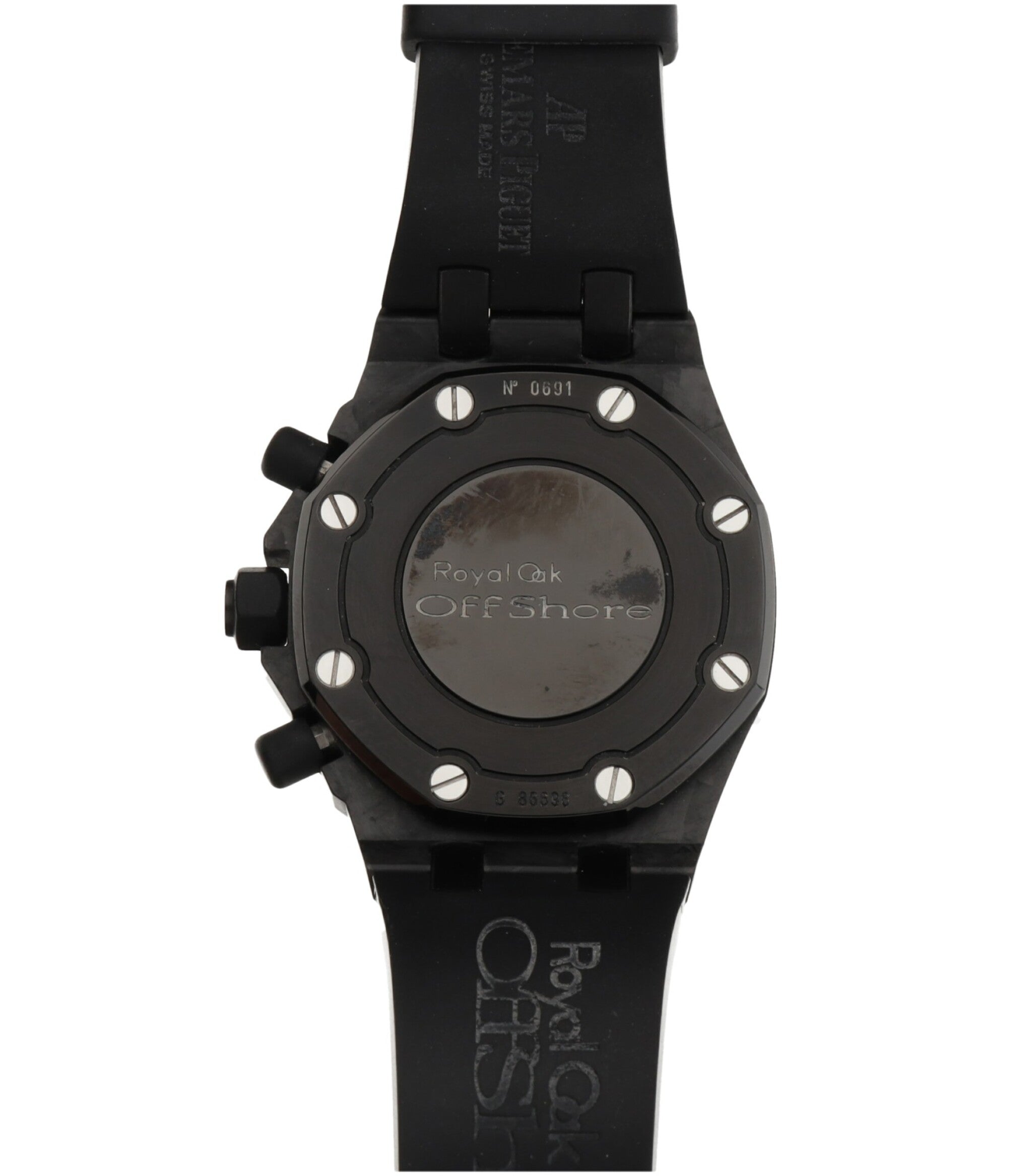 Audemars Piguet Royal Oak Chronograph Carbon & Diamonds Lady's Watch