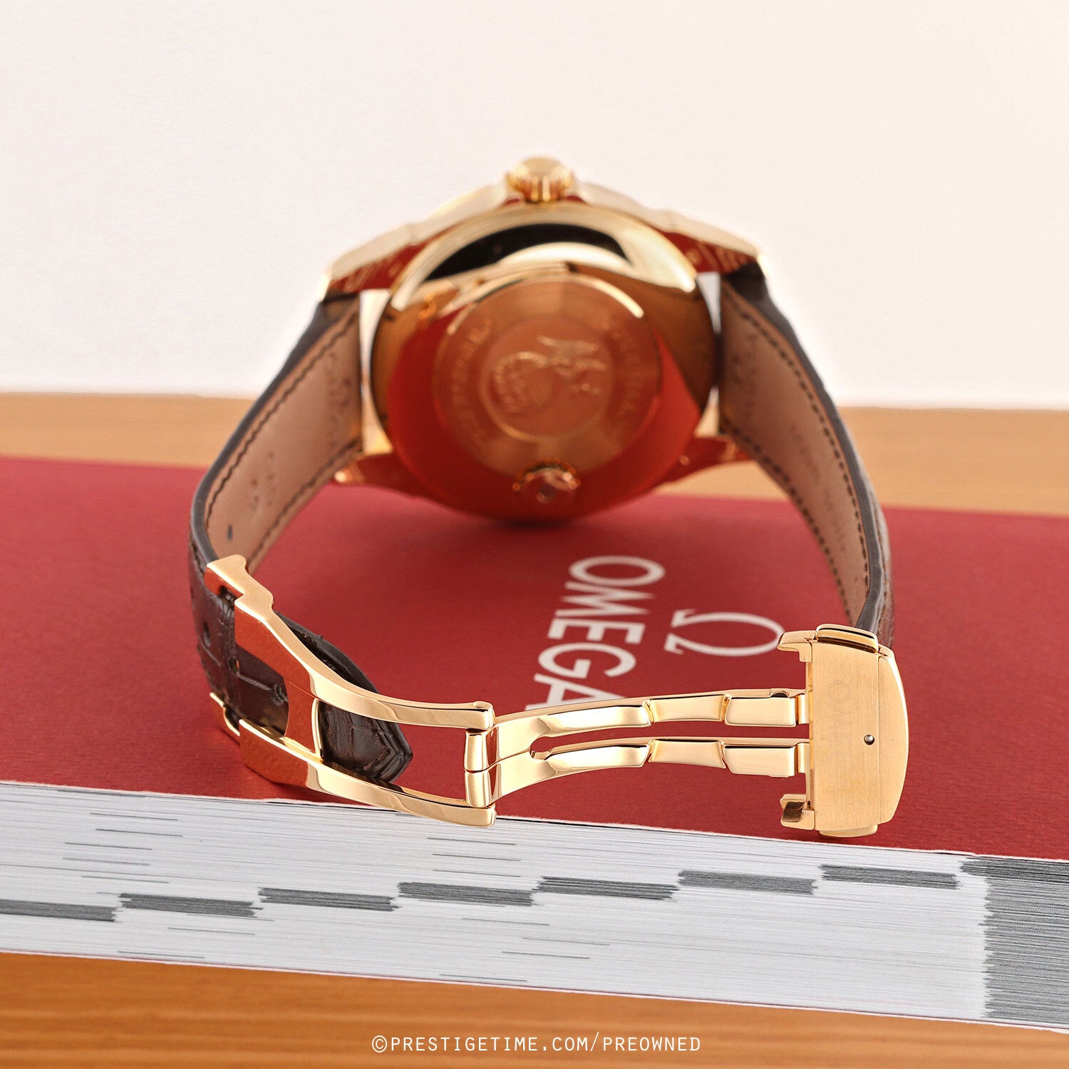 Omega De Ville Tourbillon 18K Rose Gold Man's Watch