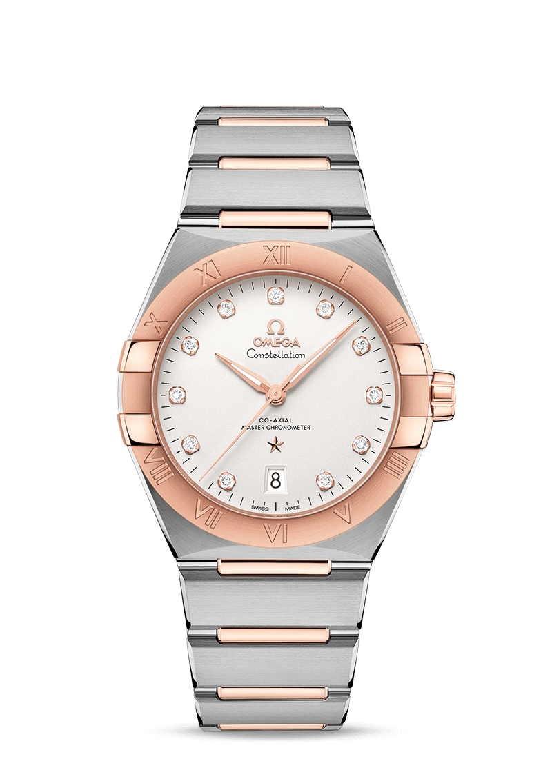 Omega Constellation Co-Axial Master Chronometer Stainless steel & Sedna™ Gold & Diamonds Men’s Watch