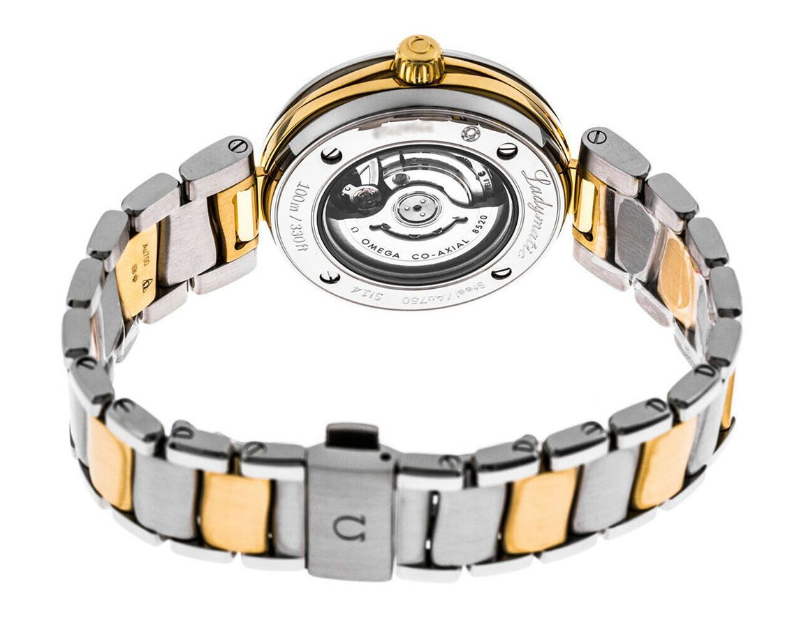 Omega De Ville Co-Axial Master Chronometer Stainless Steel & 18K Yellow Gold & Diamonds Lady's Watch