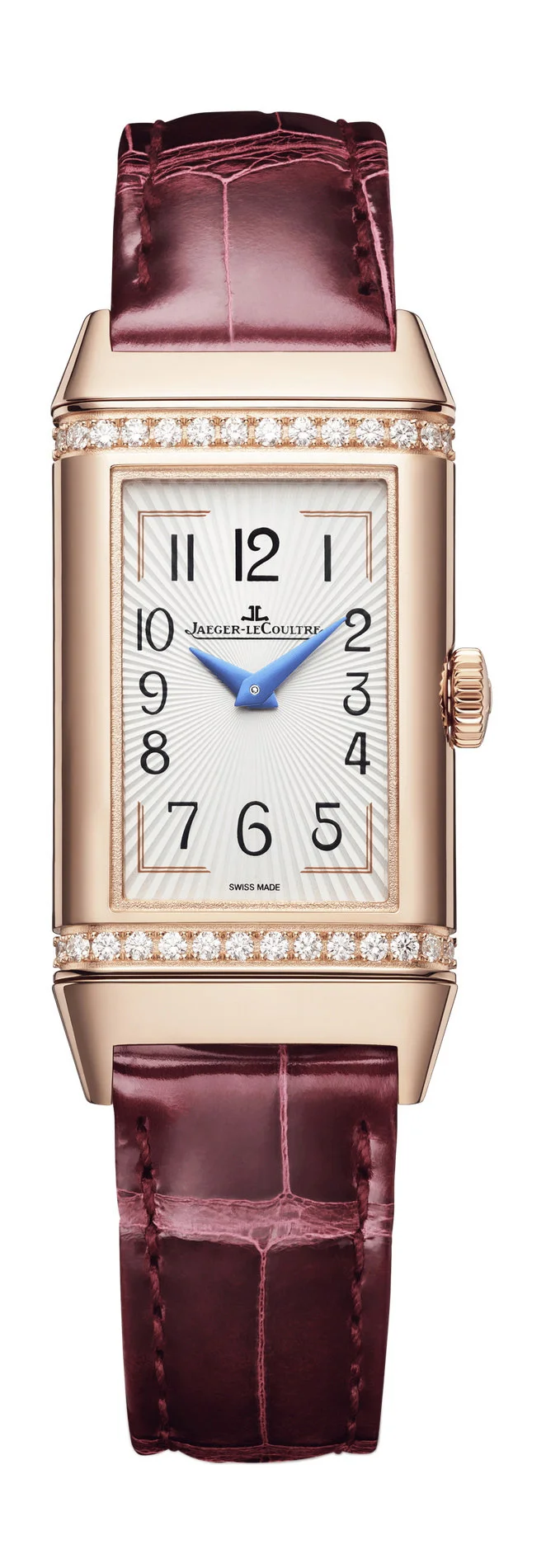 Jaeger Lecoultre Reverso One Duetto 18K Rose Gold Diamonds