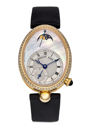 Breguet Reine De Naples 8908 18K Yellow Gold & Diamonds Ladies Watch