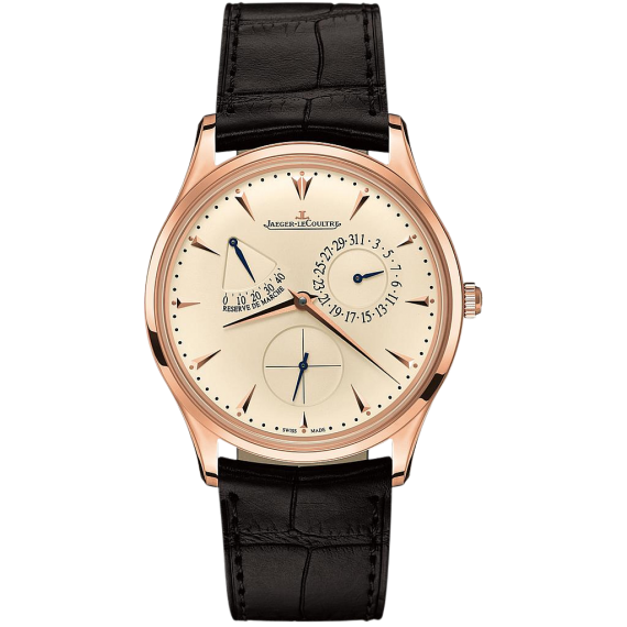 Jaeger-Lecoultre Master Ultra Thin Power Reserve 18K Rose Gold Men's Watch