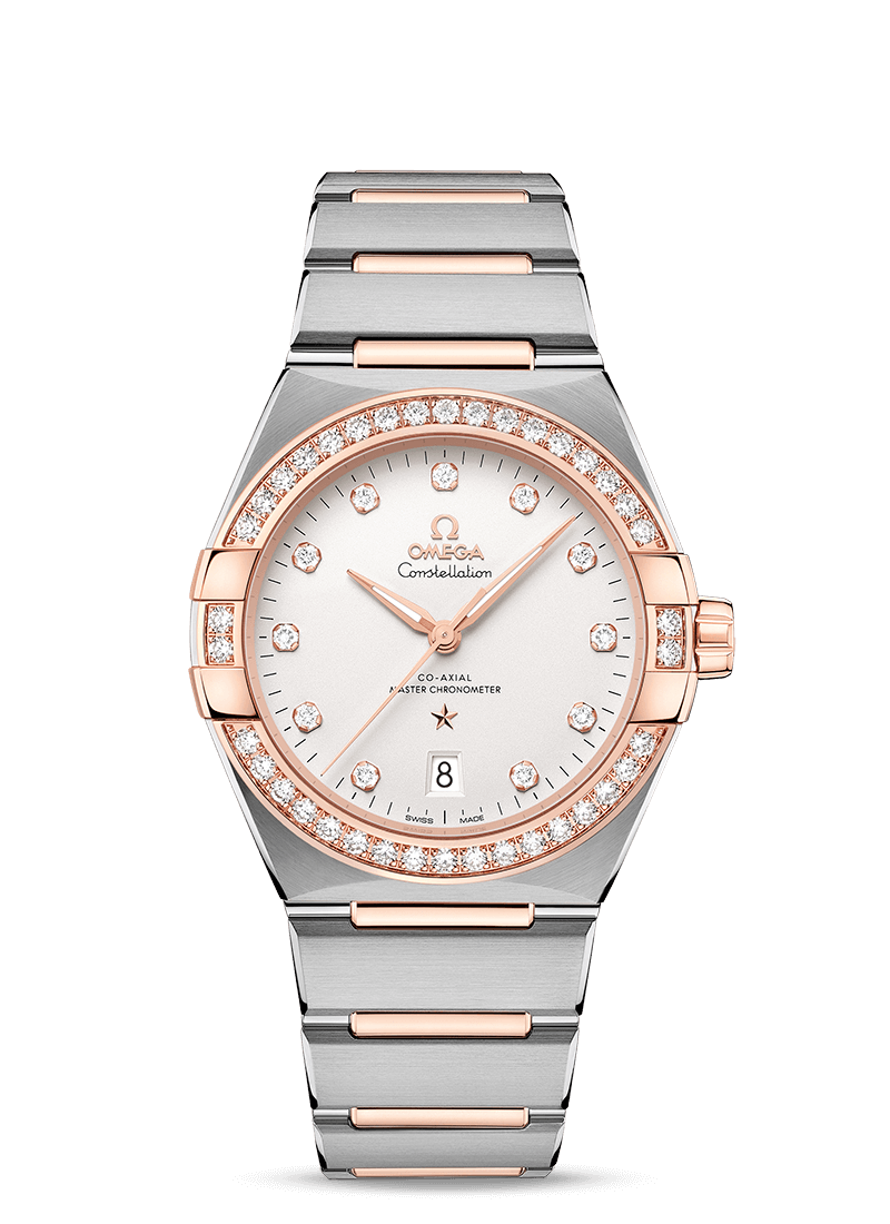 Omega Constellation Co-Axial Master Chronometer Stainless steel & Sedna™ Gold & Diamonds Men’s Watch