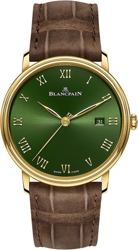 Blancpain Villeret Extraplate 18kt Yellow Gold Men's Watch
