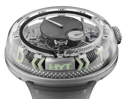 HYT's H5 Watch Works By Combining Fluid Technology and Mechanics – Robb  Report