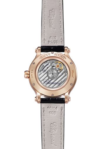 Chopard Happy Sport Ethical Rose Gold & Diamonds Ladies Watch