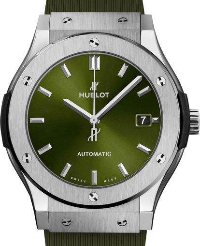 Hublot Classic Fusion Quartz Titanium Lady's Watch