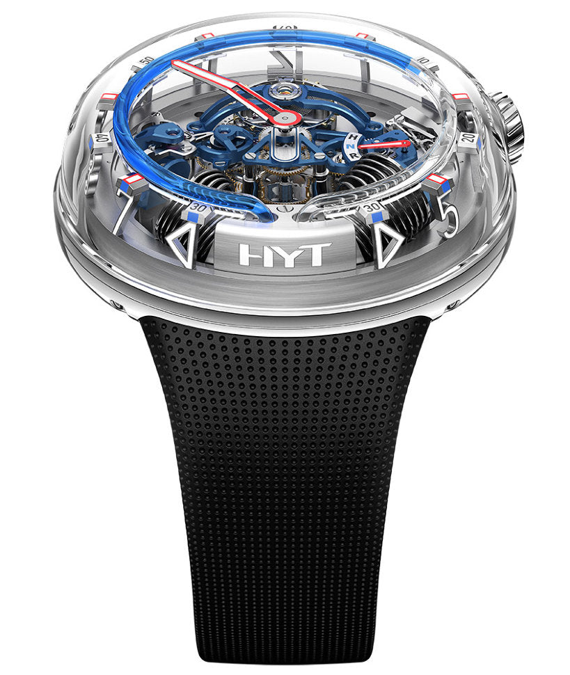 The New HYT Flow Watch Tells Time With Liquids, Diamonds and Electricity  Jolts - autoevolution