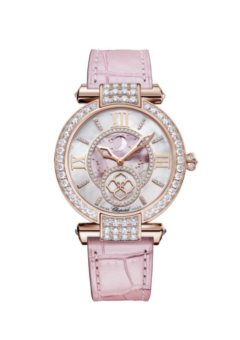 Chopard Imperiale Moonphase Ethical 18K Rose Gold & Diamonds Ladies Watch