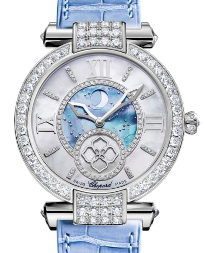 Chopard Imperiale Moonphase Ethical 18K White Gold & Diamonds Ladies Watch