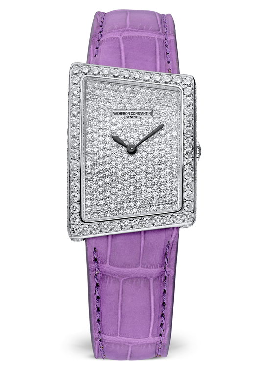 Vacheron Constantin Asymmetric 18K White Gold and Diamonds Quartz Ladi Vacheron Constantin Asymmetric 18K White Gold and Diamonds Quartz Ladi