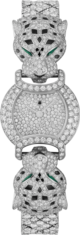 Cartier Panthère 18K White Gold & Diamonds Ladies Watch
