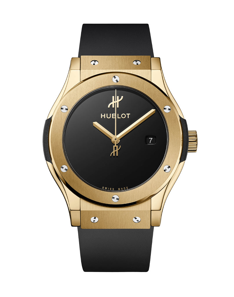 Hublot Classic Fusion 18K Yellow Gold Lady's Watch