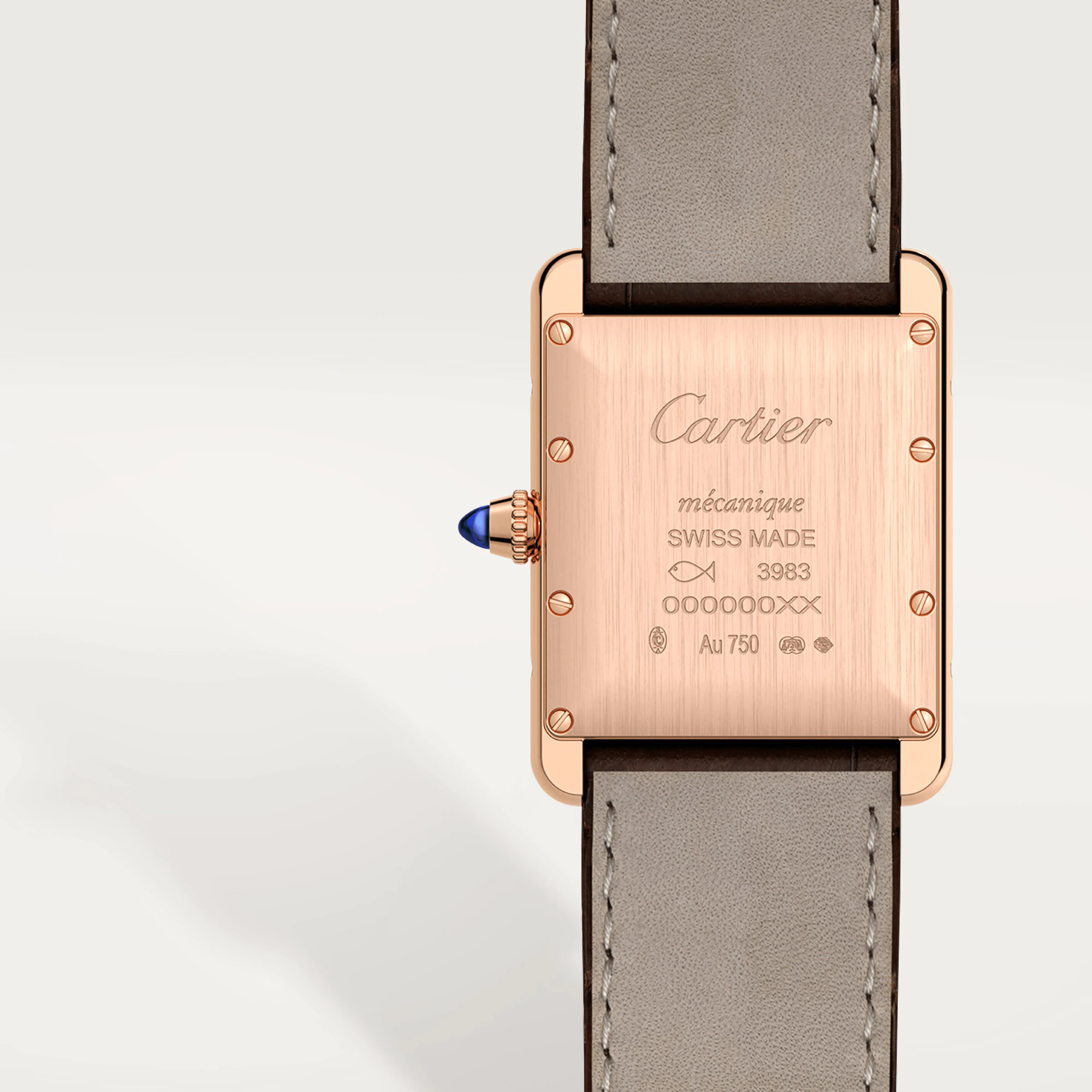 Cartier Tank Louis 18K Rose Gold Watch