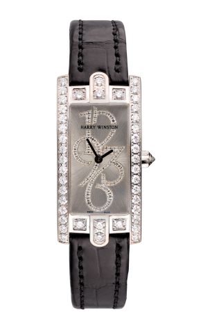 Harry Winston Avenue 18K White Gold & Diamonds Ladies Watch