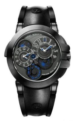 Harry Winston Ocean Dual Time Zalium Men's Watch