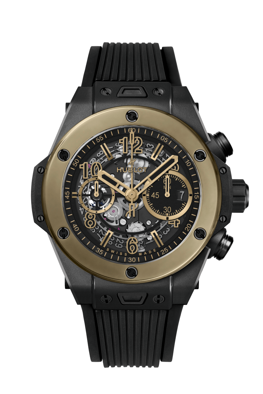 Hublot Big Bang Unico Ceramic & Magic Gold Men's Watch