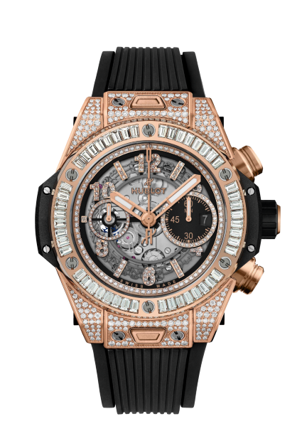 Hublot Big Bang Unico 18K King Gold & Diamonds Jewellery Men`s Watch