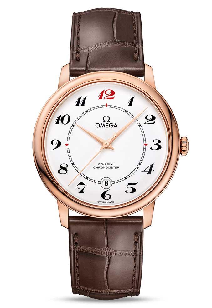 Omega De Vile Prestige Co-Axial “50th Anniversary” 18K Red Gold Men's Watch
