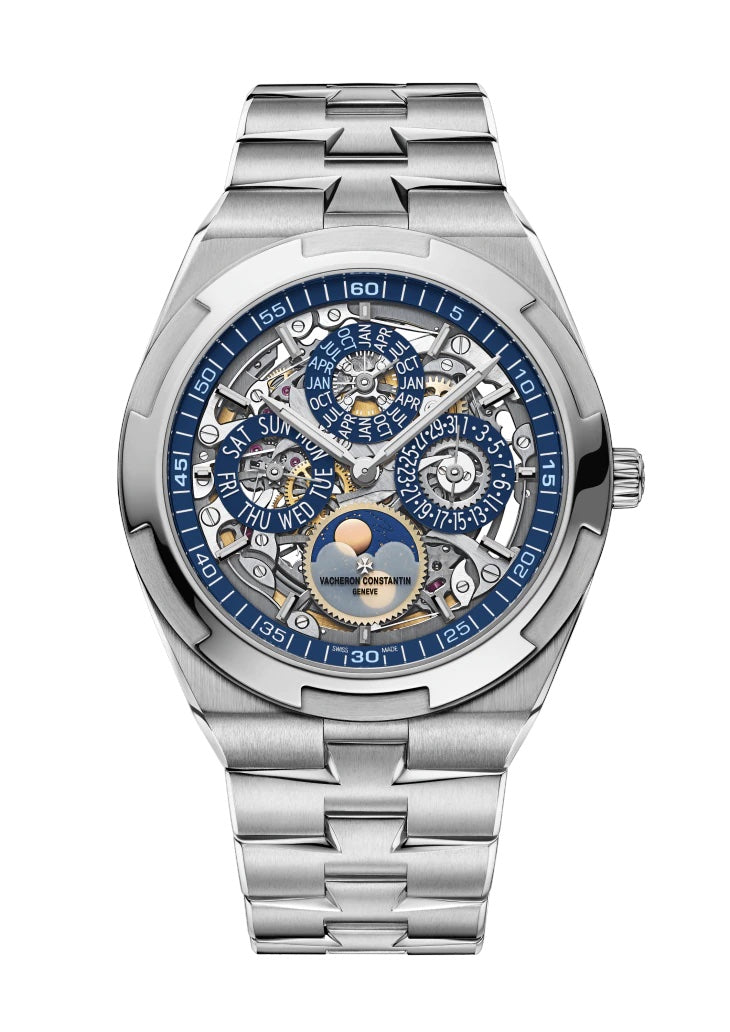 Vacheron Constantin Overseas Perpetual Calendar Extra Thin 18K White Gold NEW 2022 Men's Watch