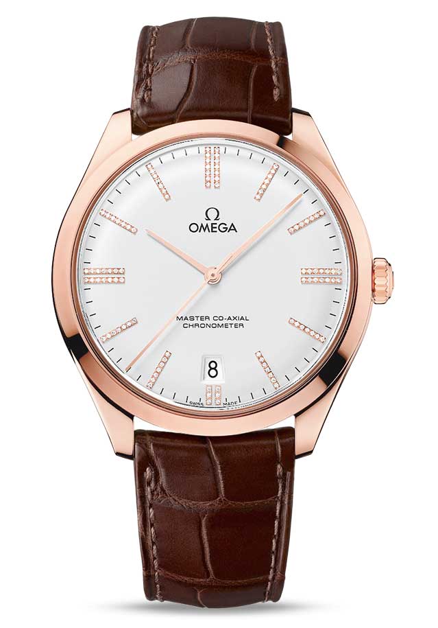Omega De Vile Tresor Master Co-Axial 18K Sedna™ Gold & Diamonds Unisex Watch