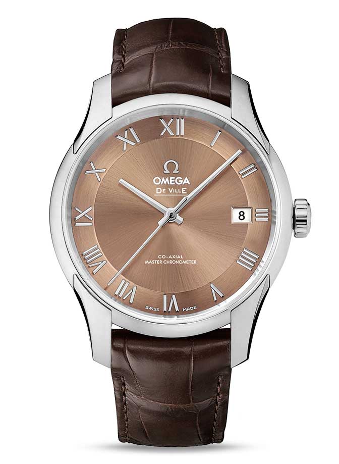 Omega De Vile Hour Vision Co-Axial Master Stainless Steel Unisex Watch