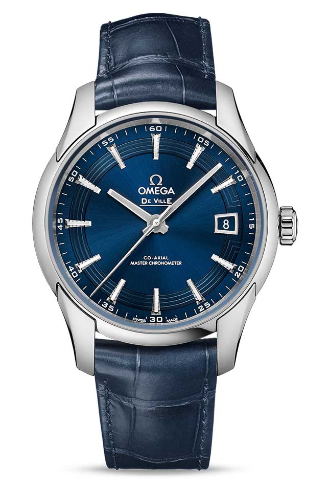 Omega De Vile Hour Vision Co-Axial Master Stainless Steel Men's Watch