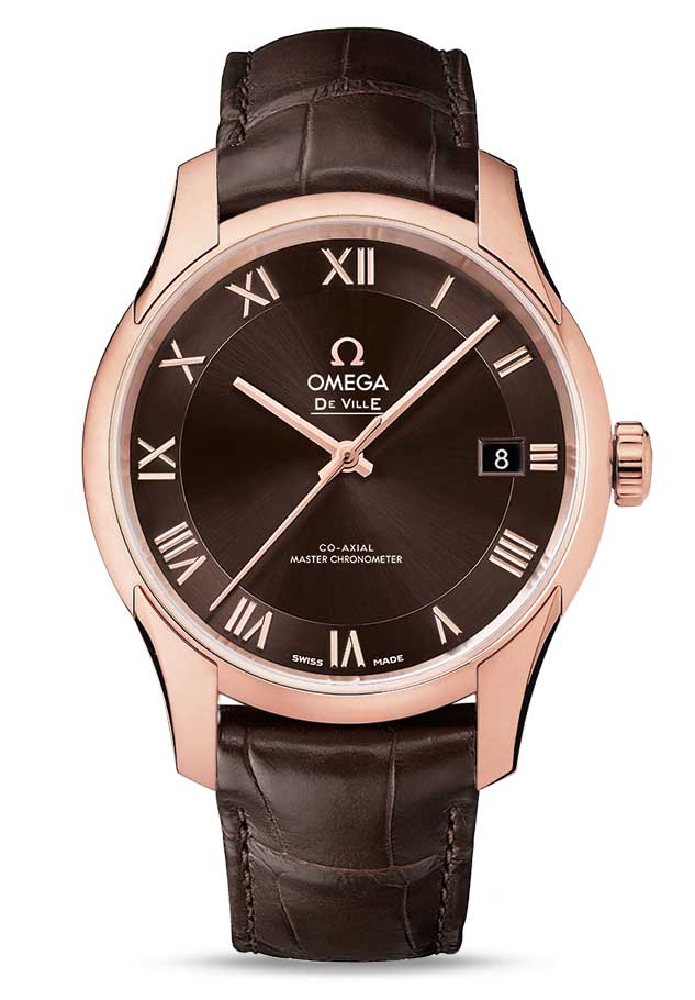 Omega De Vile Hour Vision Co-Axial Master 18K Sedna™Gold Unisex Watch