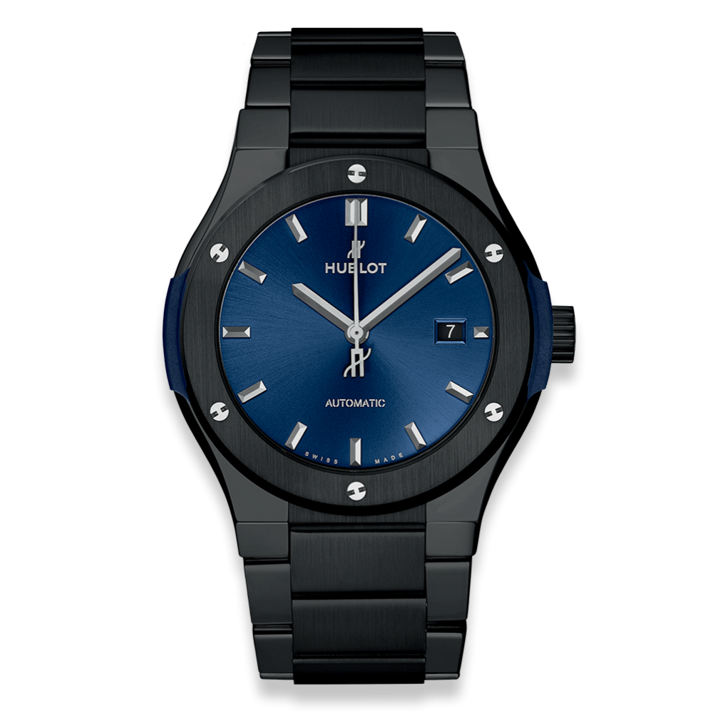 Hublot Classic Fusion 42mm Black Ceramic Man's Watch