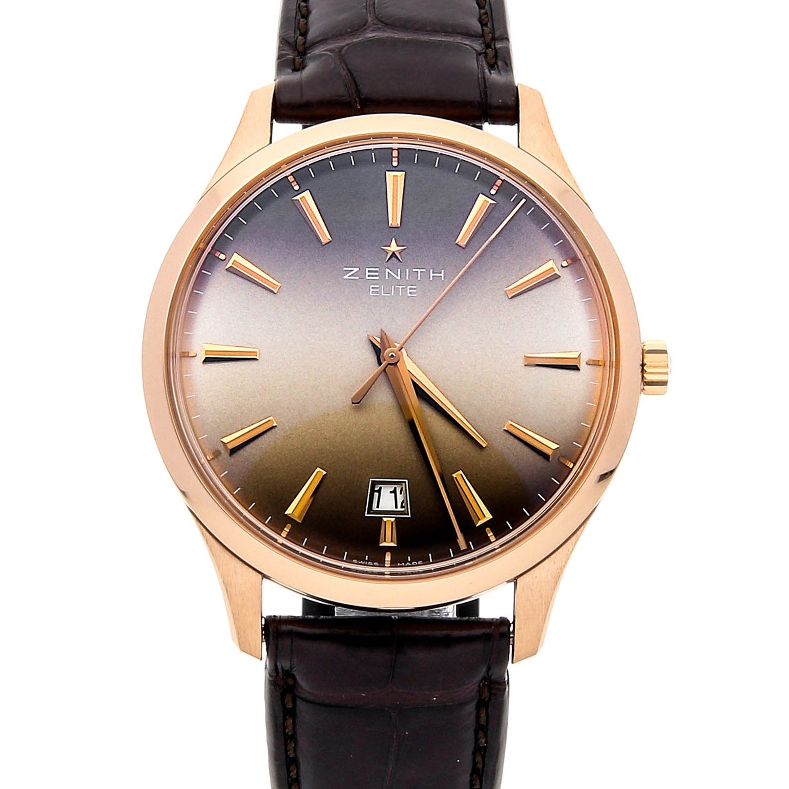 Zenith Captain Central Second 18K Rose Gold Men's Watch