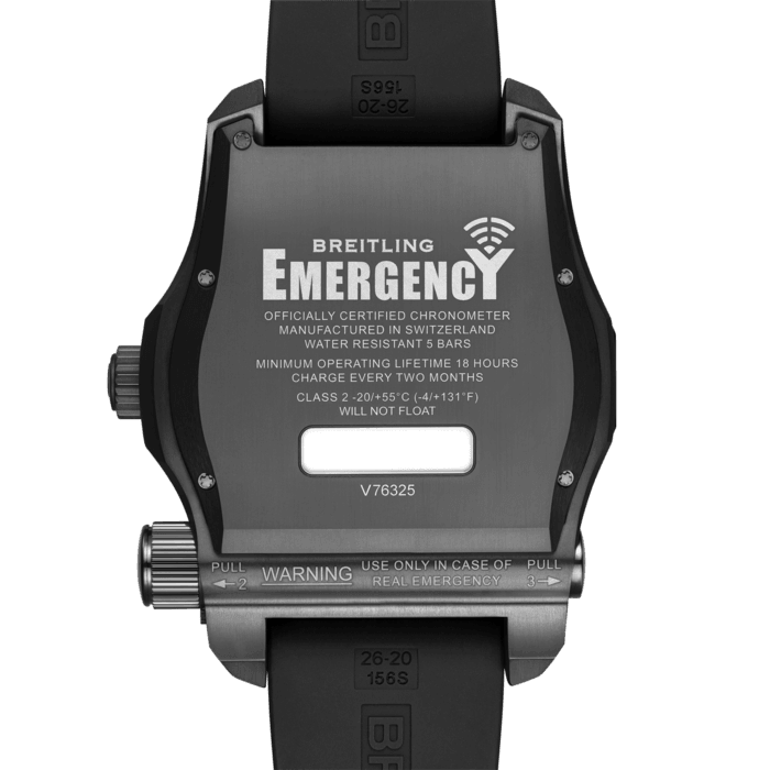 Breitling Professional Emergency 51 Titanium DLC Men's Watch
