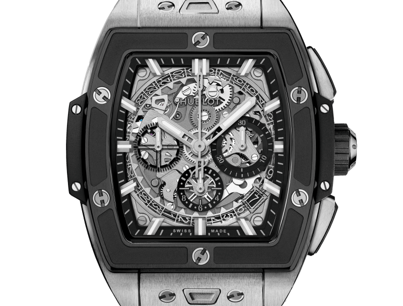 Hublot Spirit of Big Bang Chronograph Titanium & Black Ceramic Man's Watch