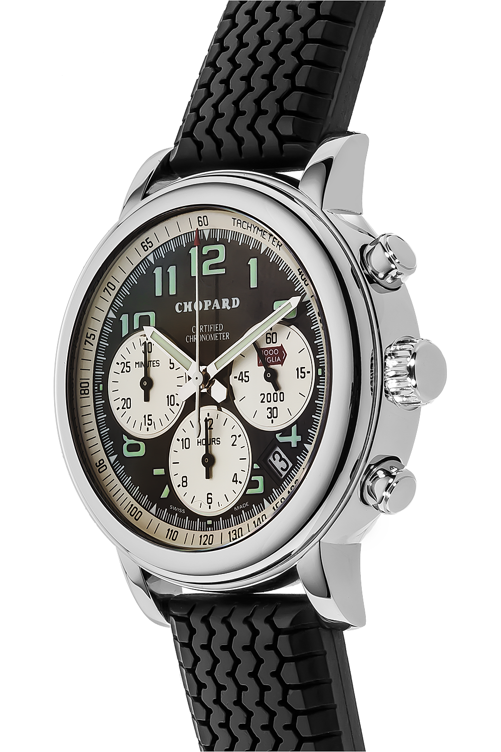 Chopard Mille Miglia Chronograph WG White Gold Men`s Watch