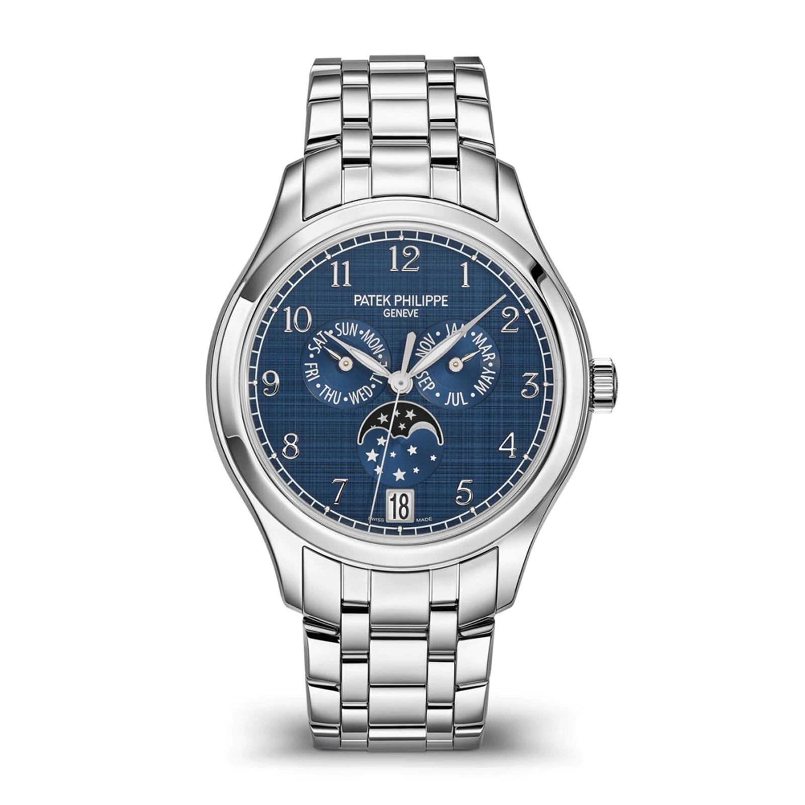 Patek Philippe Complications Stainless Steel Watch