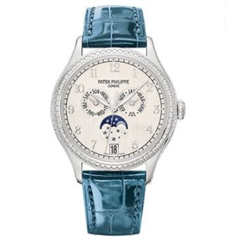 Patek Philippe Complications 38mm 18K White Gold Lady's Watch NEW