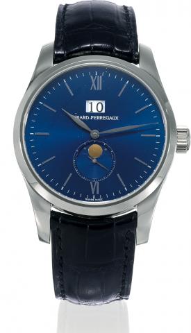 Girard Perregaux Classique Elegance World Time 18K White Gold Men's Watch