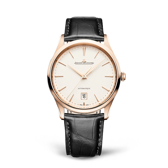 Jaeger-Lecoultre Master Ultra Thin Date 18K Rose Gold Man's Watch