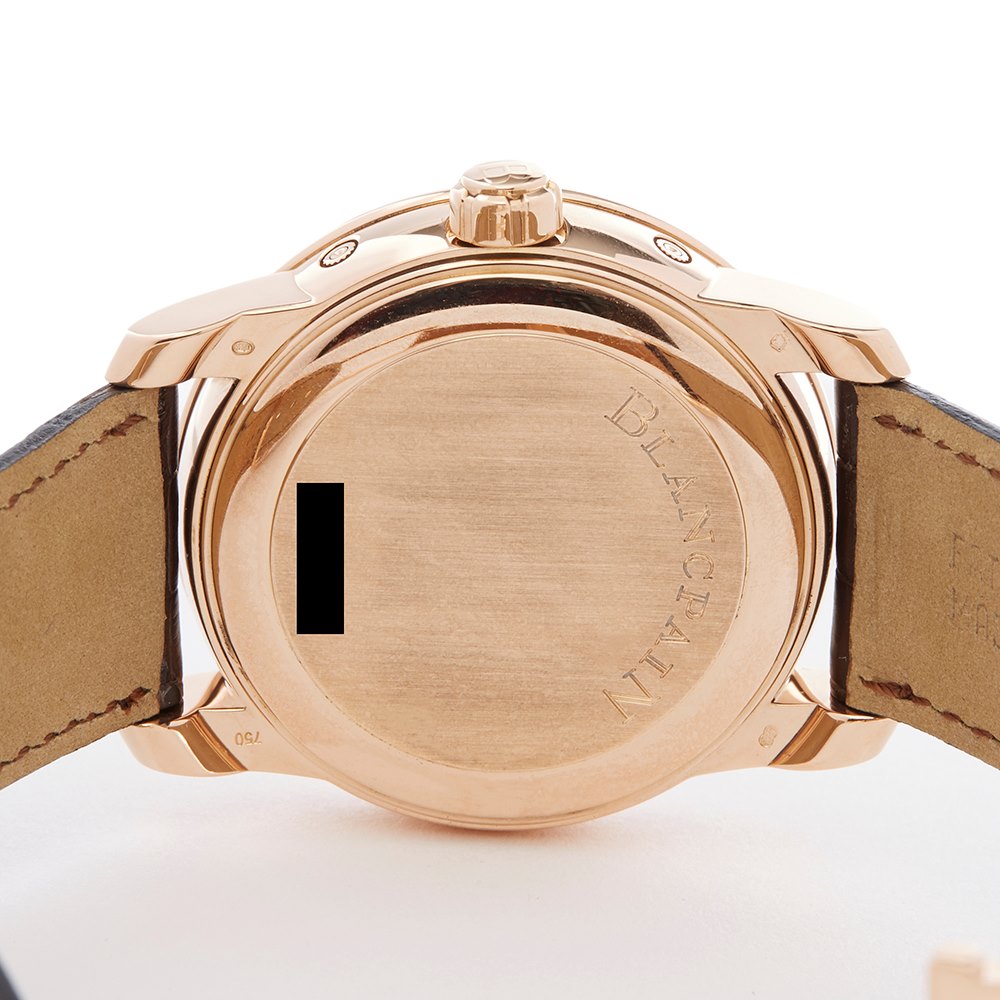 Blancpain Le Brassus GMT Complete Calendar 18K Rose Gold Unisex Watch