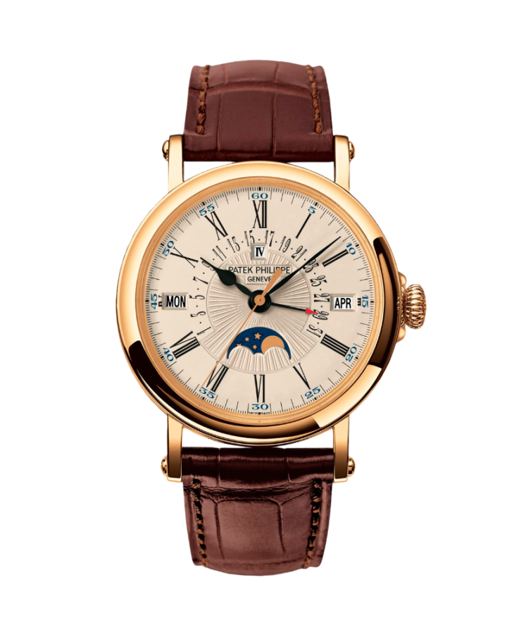 Patek Philippe Grand Complications Perpetual Calendar Retrograde 18K Rose Gold Men's Watch