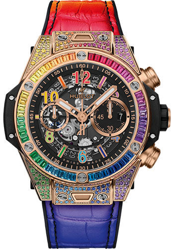 Hublot 421.OX.1118.LR.0999 Big Bang 44mm Unico King Gold Watch