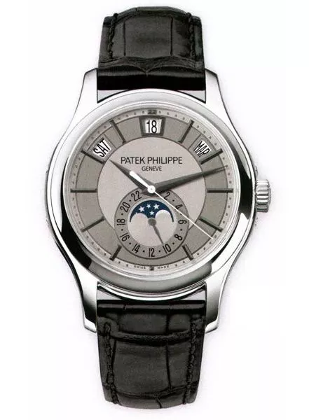 Patek Philippe Annual Calendar Chronograph 18K White Gold Men`s Watch
