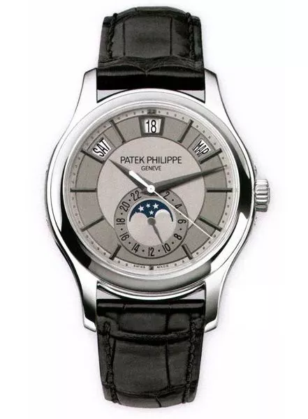 Patek Philippe Annual Calendar Chronograph 18K White Gold Men s Watch