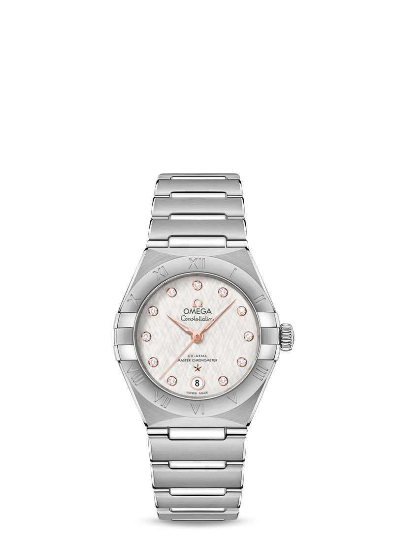 Omega Constellation Co‑Axial Master Chronometer Stainless steel & Diamonds Lady's Watch