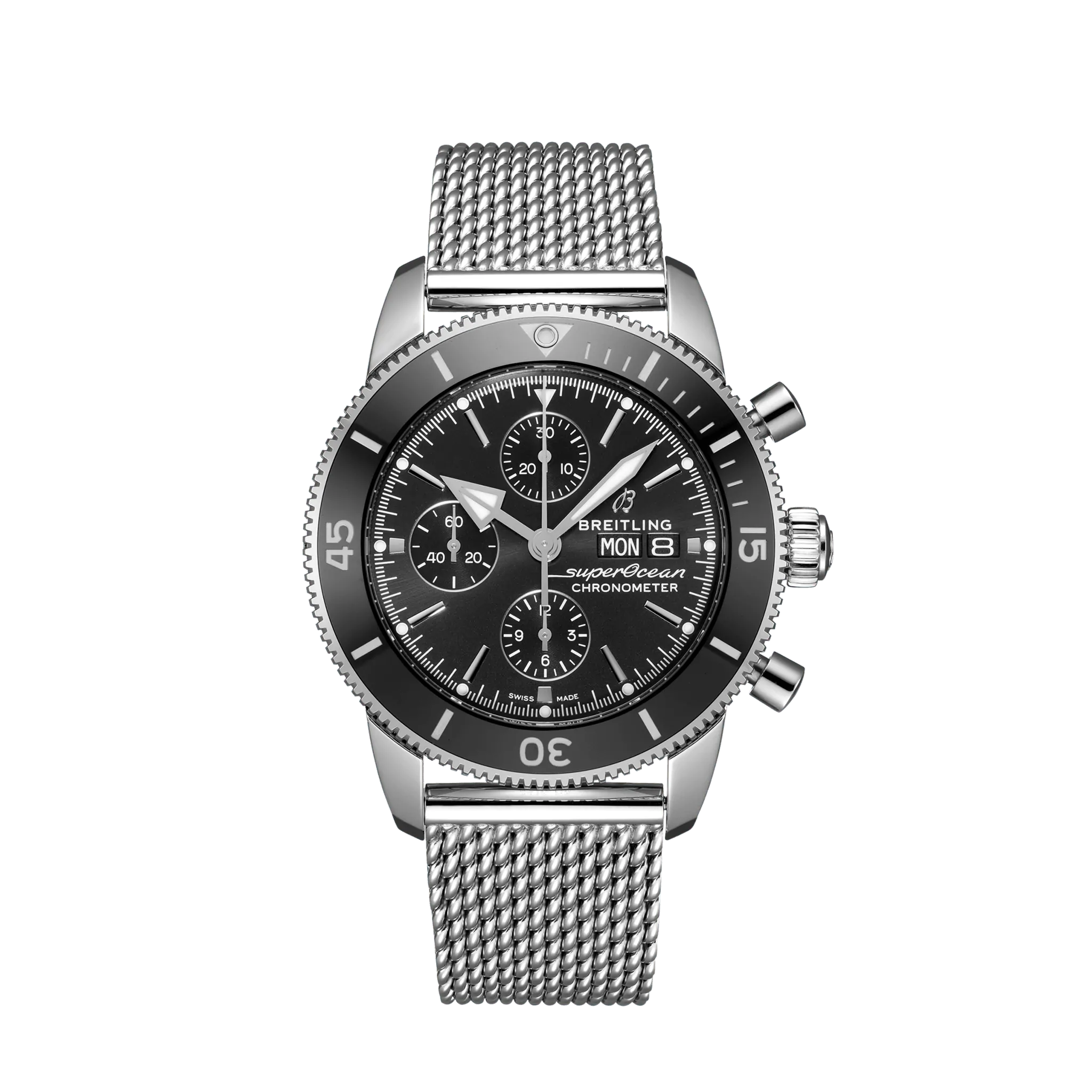 Breitling Superocean Heritage Chronograph 44 Stainless Steel Men's Watch
